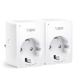 Prize inteligente Tapo P110(2-pack) Wi-Fi, monitorizare consum energie, control vocal, 16A, compatibil cu Android / iOS, Amazon Alexa si Google Assistant, 220-240V, Alb