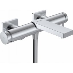 Baterie cada Hansgrohe Tecturis E, crom lucios