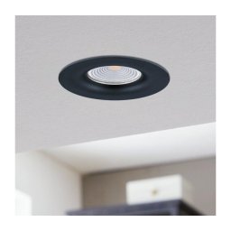 Corp de iluminat LED dimabil încastrat Eglo 33996 SALICETO LED/6W/230V negru