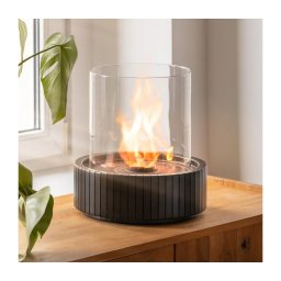 Șemineu BIO Planika Lotus 35,3x25,1 cm 2,5kW