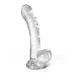 Crushious Hudini Dildo Anal din Jelly Incolor Flexibil dar Ferm si Transparent Nerabdator sa Dispara in Tine