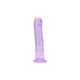 Loving Joy 15 cm Dildo Violet Aspect Realist Membru cu Vene in Relief Ventuza de Suctiune