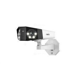 Camera de supraveghere Camera supraveghere IP exterior Reolink Duo 2 PoE, 8MP, unghi vizual 180 grade, slot card, lumina alba/IR 30 m, detectie oameni/vehicule, microfon, difuzor