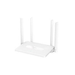 Router wireless Router wireless HR12F, dual-band, 3 porturi LAN,1 port WAN, 2.4-5 GHz, 4 antene, Alb