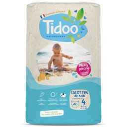 Scutece chilotel de baie T4(8-15kg) ECO hipoalergenice, marimea 4 Tidoo