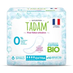 Absorbante BIO pentru scurgeri si incontinenta urinara usoara EXTRA Tadam