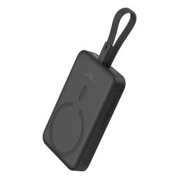 Baterie externa Baterie externa Mini 10000mAh, 20W, USB-C, 3 iesiri, Negru