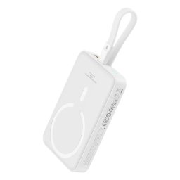 Baterie externa Baterie externa Mini 10000mAh, 20W, USB-C, 3 iesiri, Alb