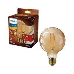 Bec LED VINTAGE Philips G95 E27/3,1W/230V 1800K