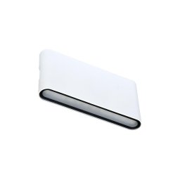 Aplică LED de exterior Ecolite ZFP12-BI BRICK 2xLED/6W/230V IP65 alb