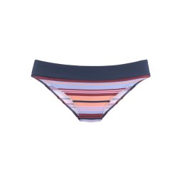 s.Oliver Slip costum de baie bleumarin / albastru deschis / portocaliu caisă / roz