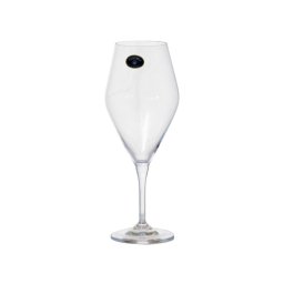 GAVIA Set 6 pahare sticla cristalina vin alb 470 ml