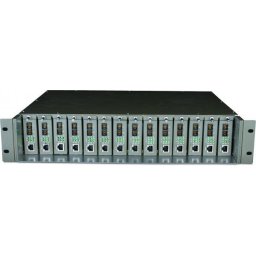 Sasiu rackabil 14-sloturi TP-LINK TL-MC1400, 19 inch, sursa AC,