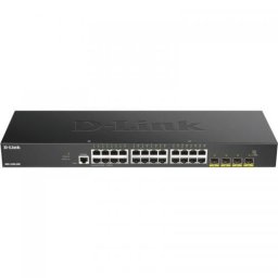 Switch DGS-1250-28X, 24 porturi