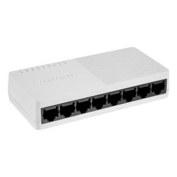 Switch 8 porturi 10 100 1000 Mbps RJ45 - HIKVISION DS-3E0508D-O