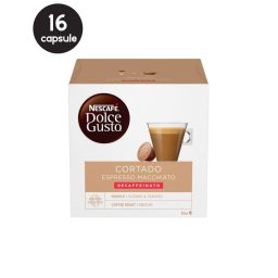 16 Capsule Nescafe Dolce Gusto Cortado Decaffeinato