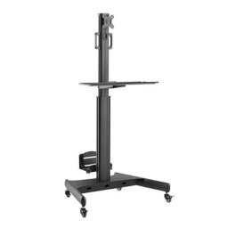 Suport PC Workstation Mobil Blackmount BM-WST02 cu Raft CPU 13-32Inch Max.8KG Negru