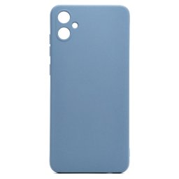 Husa Lemontti Husa Silicon Soft Slim Samsung Galaxy A05 Lavender Gray (material mat si fin, captusit cu microfibra)