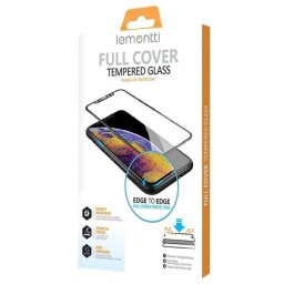 Husa Lemontti Folie Sticla Full Fit Samsung Galaxy S24 Negru