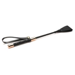 Master Series Stallion Riding Crop 12" Black