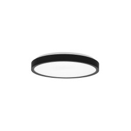 Plafonieră LED pentru baie Ecolite W3090-12W/CR LED/12W/230V IP44 negru