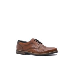 Pantofi bărbați Rieker smart-casual maro din piele naturală RIK13517-24-46 EU