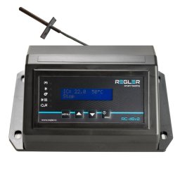 Automatizare centrala REGLER RC 46v2 cu senzor gaze arse, comanda pompa IC, pompa ACM si ventilator, optional termostat de ambient