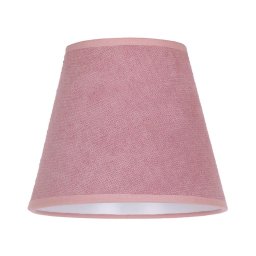 Duolla - Abajur pentru lampă de birou SOFIA XS E14 pr. 18,5 cm roz