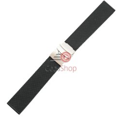 Curea silicon neagra 18mm - 41282