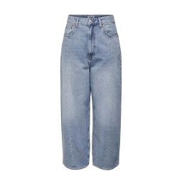 ONLY Jeans Onlzane Ex Hw Loose Wide Crop Jns Cro 15284612 BS000053 light blue denim