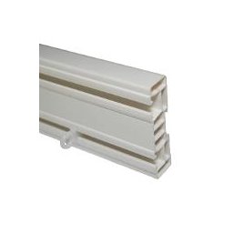 SPP2 - Sina din plastic pentru perdele cu 2 canale, 1,5 m