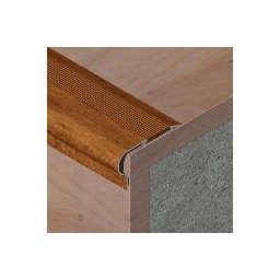 PTS53 - Protectie treapta din aluminiu sublicromat cu insertie 53x29mm