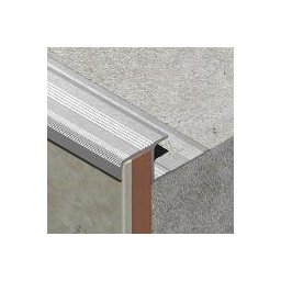 LDA125 - Protectie treapta ceramica LINECO din aluminiu eloxat, 12 mm