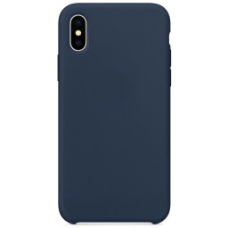 Husa Husa pentru Xiaomi Redmi 13C, OEM, Silicone, Bleumarin