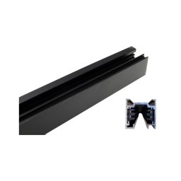 Sistem pe șine 1 m negru Argon 4370