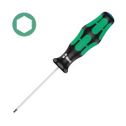surubelnita hexagonala 1,5 60 70 mm WERA 352 cu cap sferic si maner Kraftform Plus antirostogolire 05022795001
