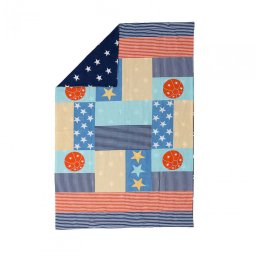 Lenjerie pat imprimeu Stelute (5pcs)