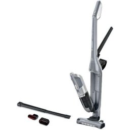 Aspirator cu acumulatori Flexxo Gen2 23Vmax BOSCH BCH3K2301, Serie 4, multifunctional 2in1, Tehnologia litiu-ion de la Bosch, Filtru lavabil, Perie AllFloor Power cu LED-uri, Argintiu