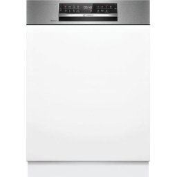 Masina de spalat vase incorporabila Bosch SMI6ECS00E, 14 seturi, 8 programe, Clasa B, Home Connect, 60 cm, Alb\Argintiu