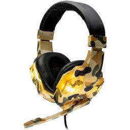 Casti cu microfon Spacer SPGH-CAMO, 2x 3.5mm jack, Camuflaj