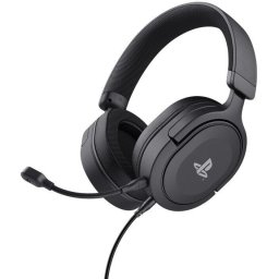Casti Trust GXT 498 Forta cu fir, negru