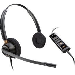 Casti Hp Poly EP 525 -M, USB-A, Negru