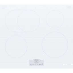 Plita incorporabila Bosch PIF612BB1E, Inductie, 4 zone de gatit, senzor PerfectFry Plus , 60cm, Alb