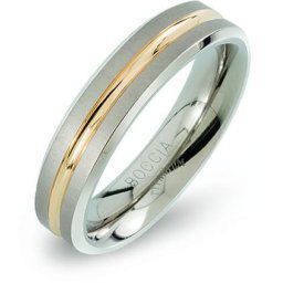 Boccia Titanium Verighetă din titan 0144-02 63 mm