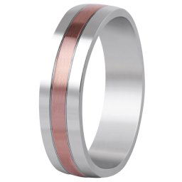 Beneto Exclusive Inel bicolor din oțel SPP10 58 mm