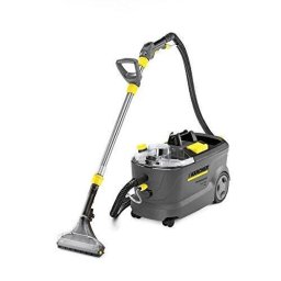 Aspirator profesional Puzzi 10/2 Adv cu spalare, 1250 W, 2 bar, pentru curatarea suprafetelor textile, Gri