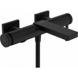 Baterie cada Hansgrohe Tecturis E, negru mat