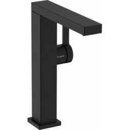 Baterie lavoar Hansgrohe Tecturis E 210 CoolStart ventil pop-up, negru mat