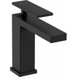 Baterie lavoar Hansgrohe Tecturis E 110 CoolStart ventil pop-up, negru mat
