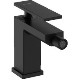Baterie bideu Hansgrohe Tecturis E, negru mat